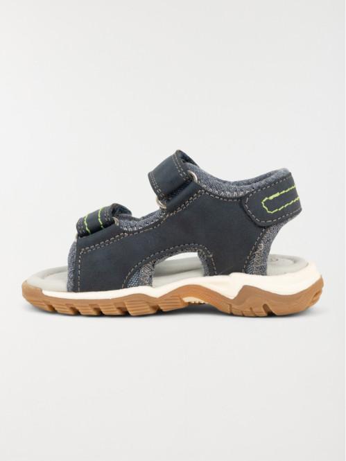 Sandales scratchs navy...
