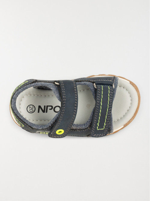 Sandales scratchs navy...