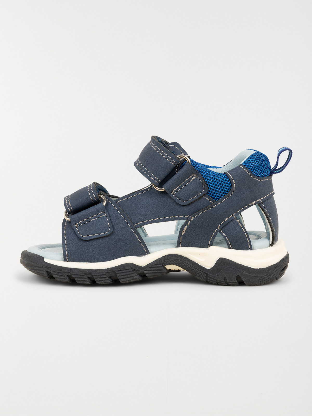 Sandales à scratchs navy garçon (19-23)