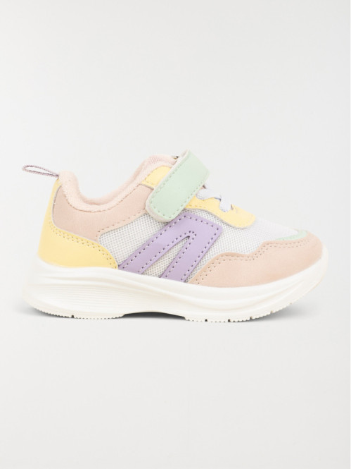 Baskets multicolores fille (20-23)