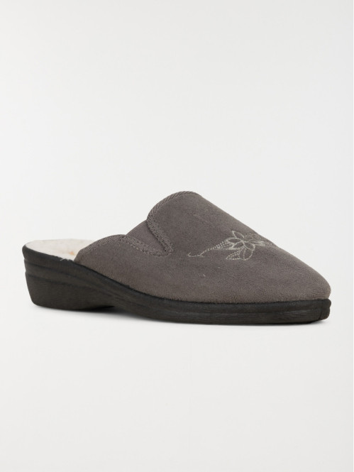 Chausson gris femme (36-41) Chausson gris femme (36-41)