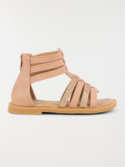 Sandales roses fille (24-30)