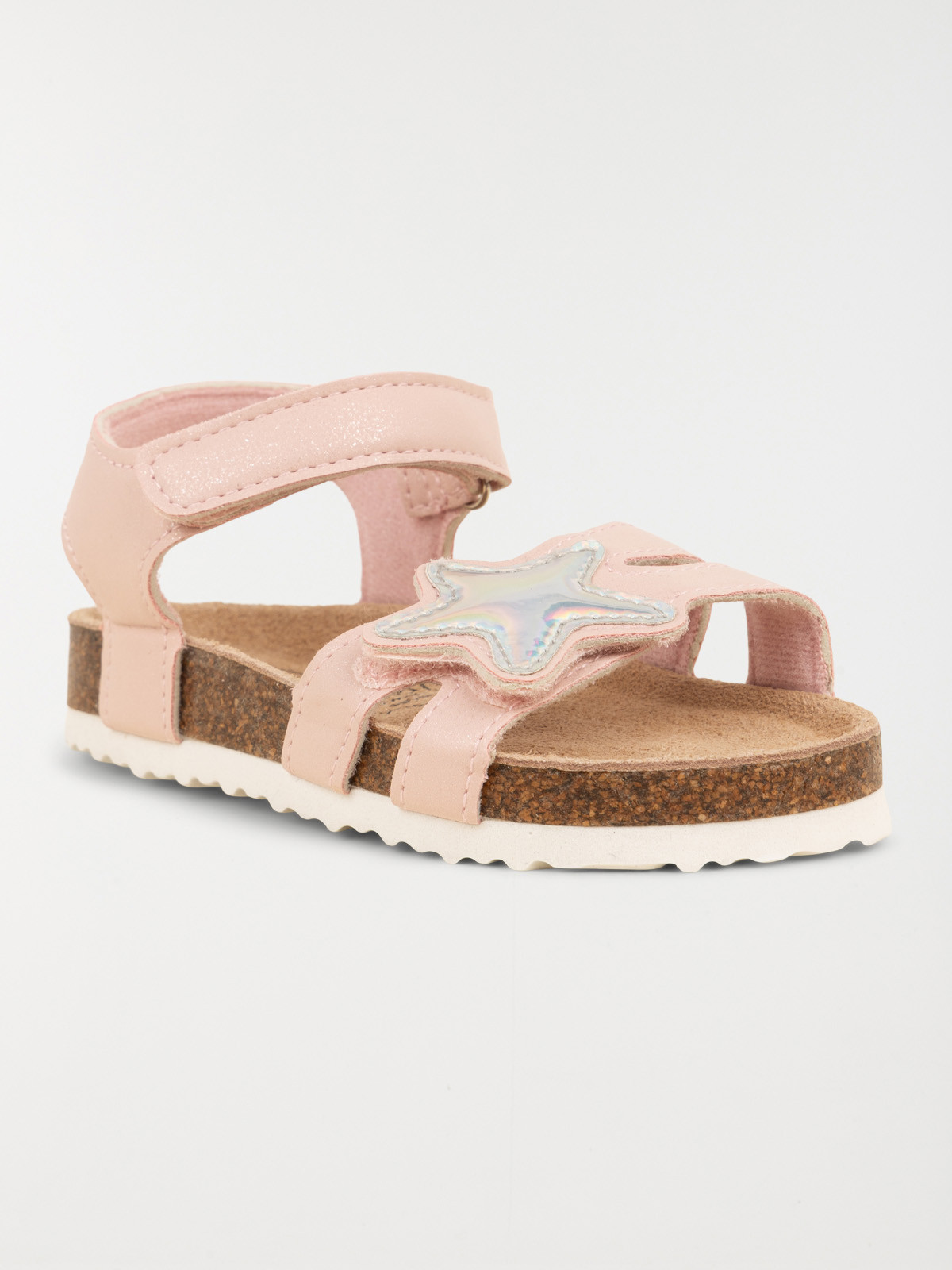 Sandales roses étoile fille (24-30) Sandales roses étoile fille (24-30)