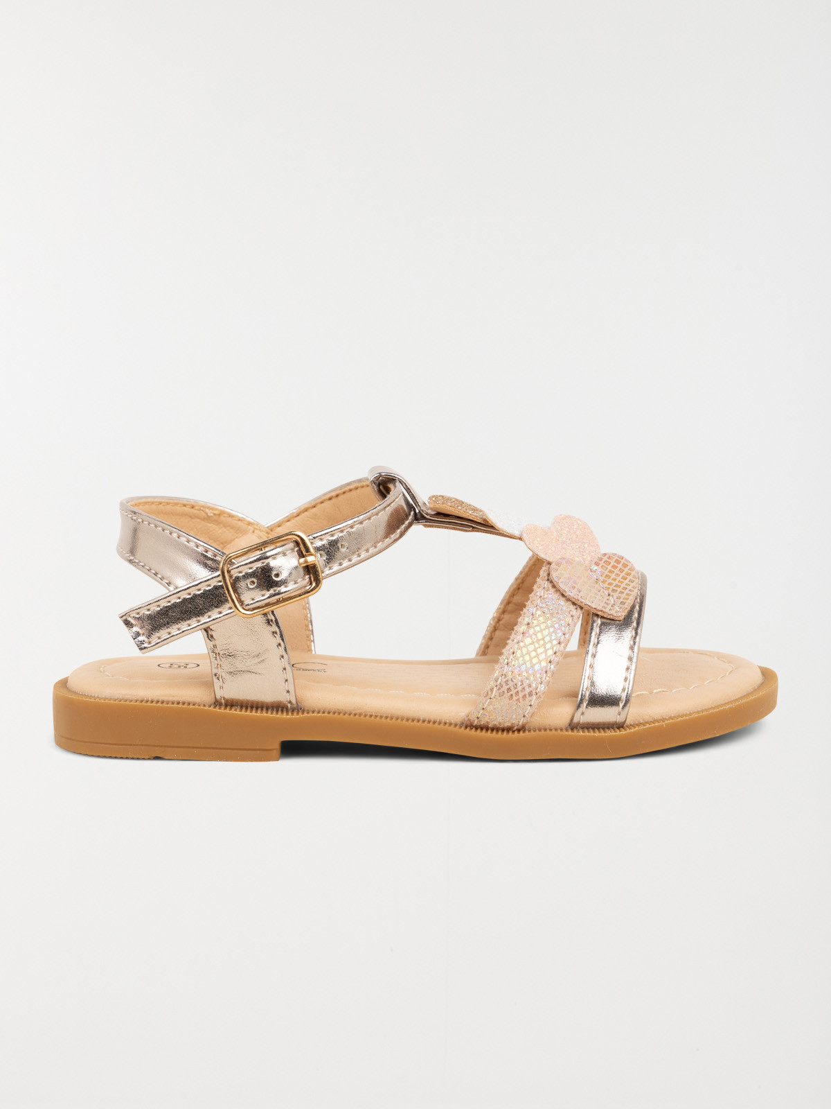 Sandales coeurs 3D fille (24-30)