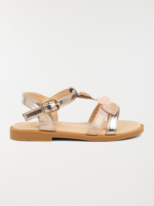 Sandales coeurs 3D fille (24-30)