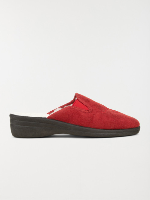 Chausson bordeaux femme (36-41)