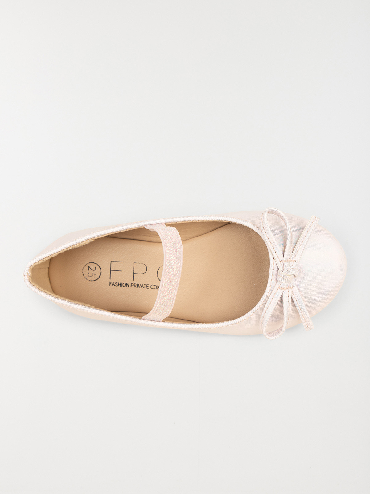 Ballerine rose brillante fille (24-30)