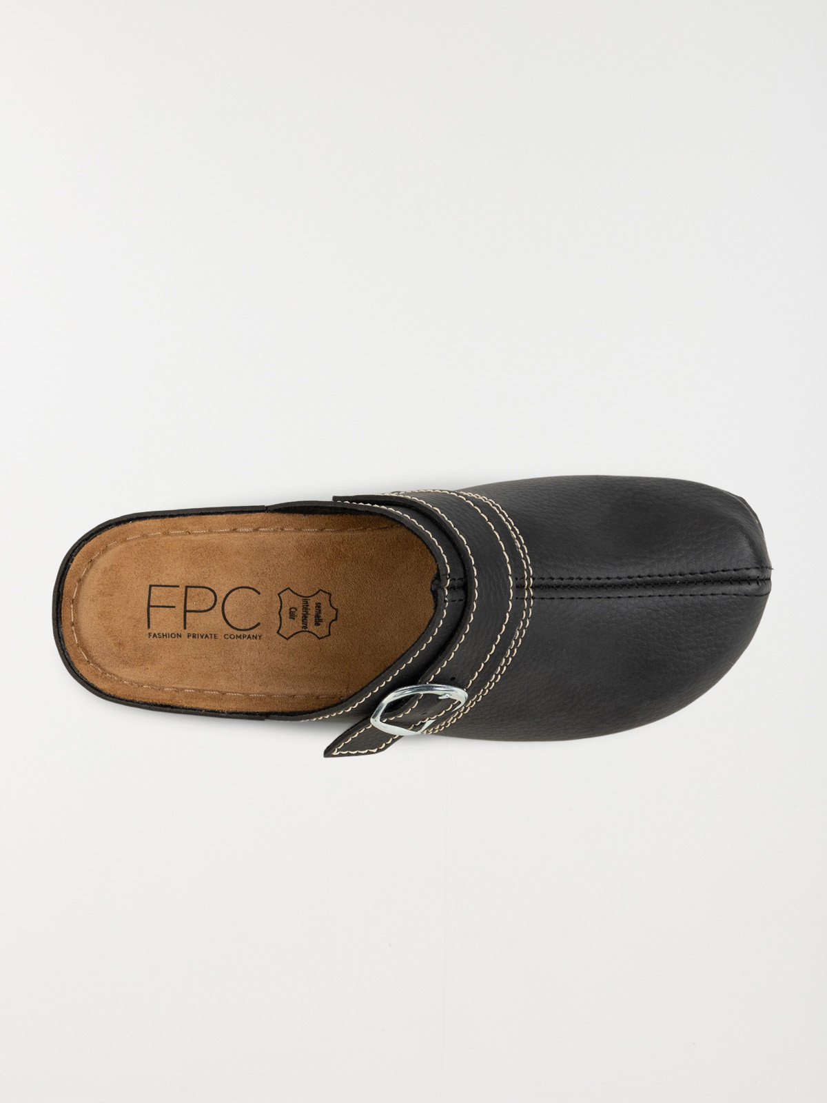 Sabot coloris noir femme (36-41)