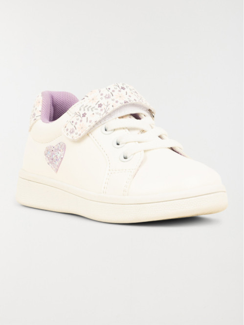 Baskets fleuries coeur...