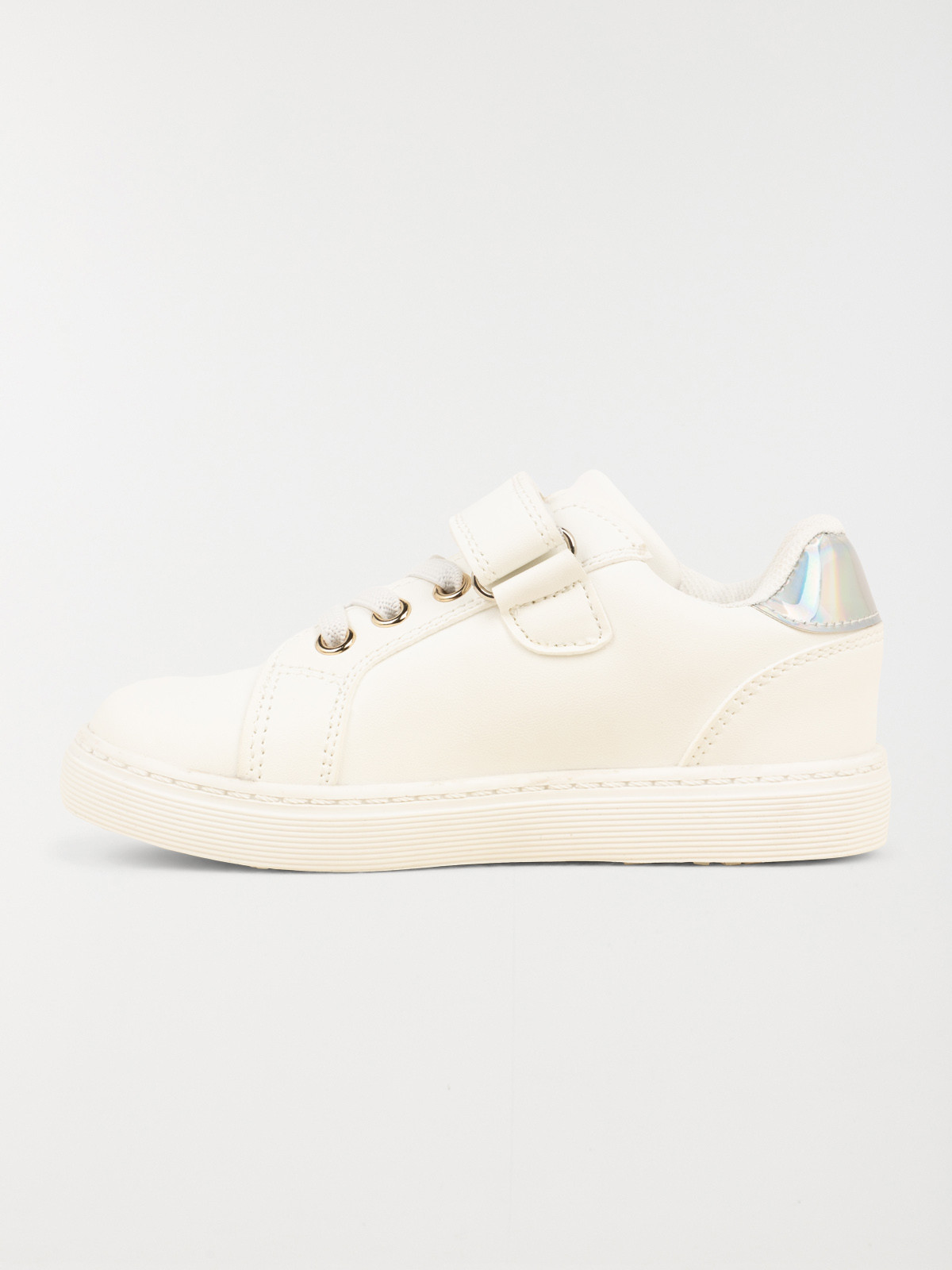 Baskets blanches étoiles fille (24-30) Baskets blanches étoiles fille (24-30)