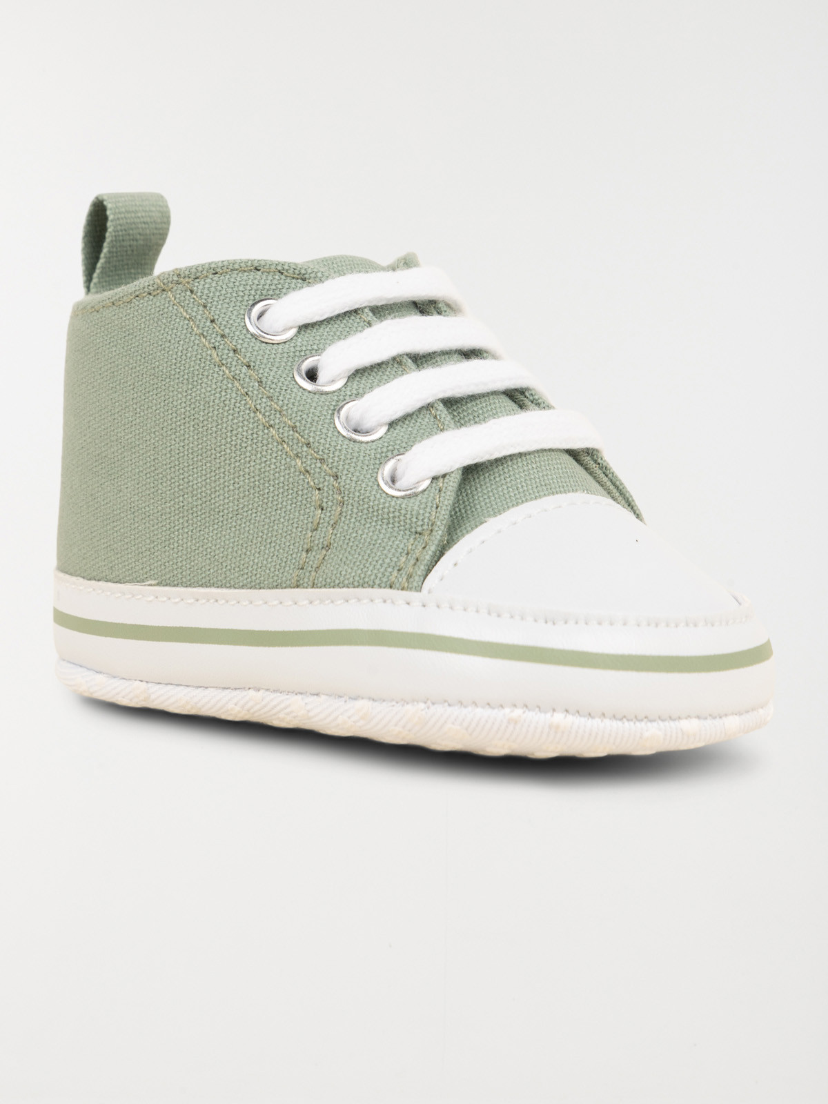 Bottons lacets sauge fille (16-21)