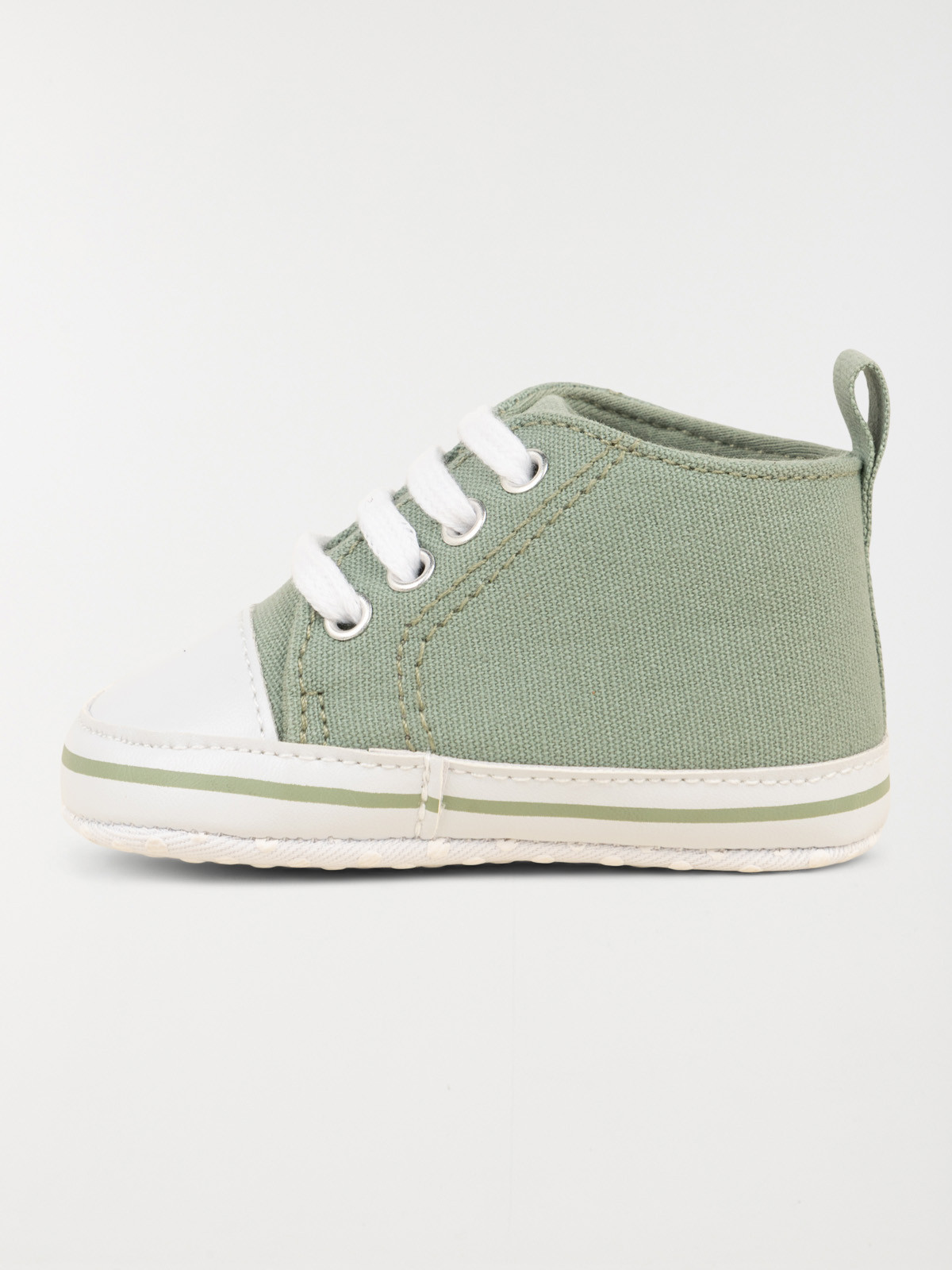 Bottons lacets sauge fille (16-21)