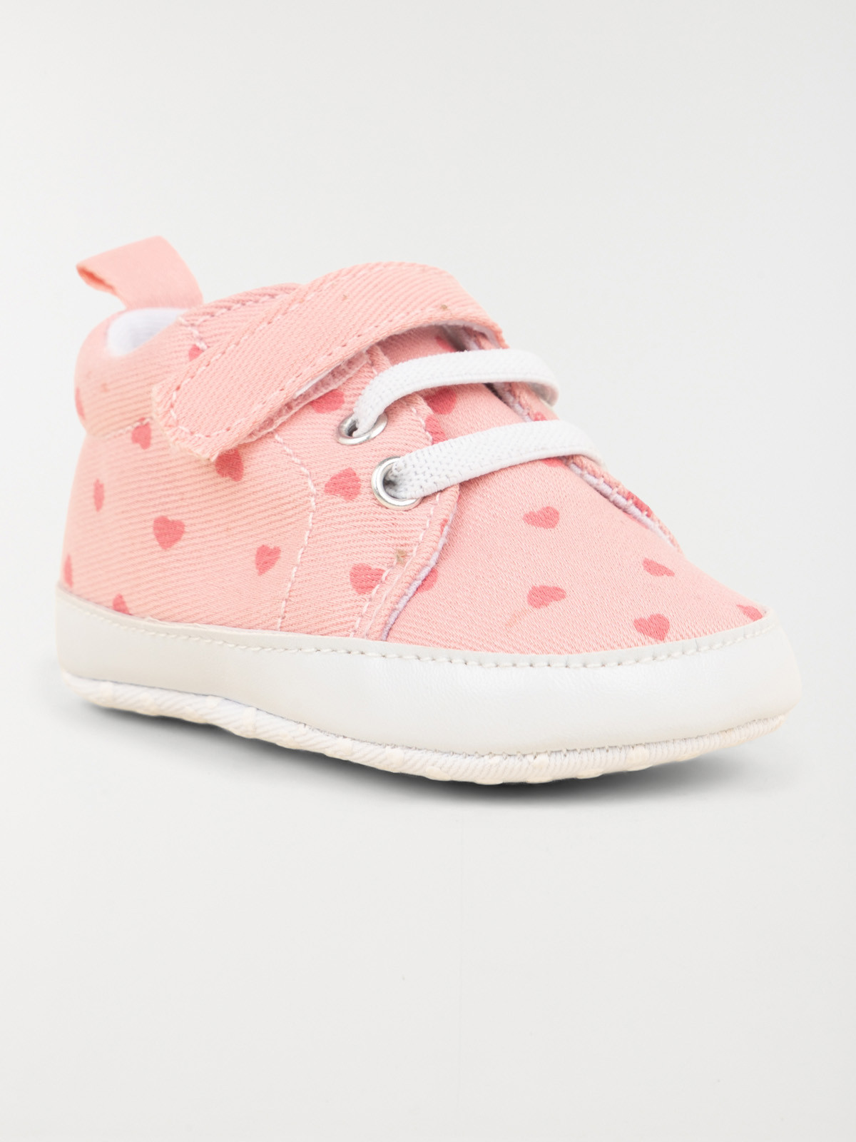 Bottons imprimés coeurs fille (16-21)