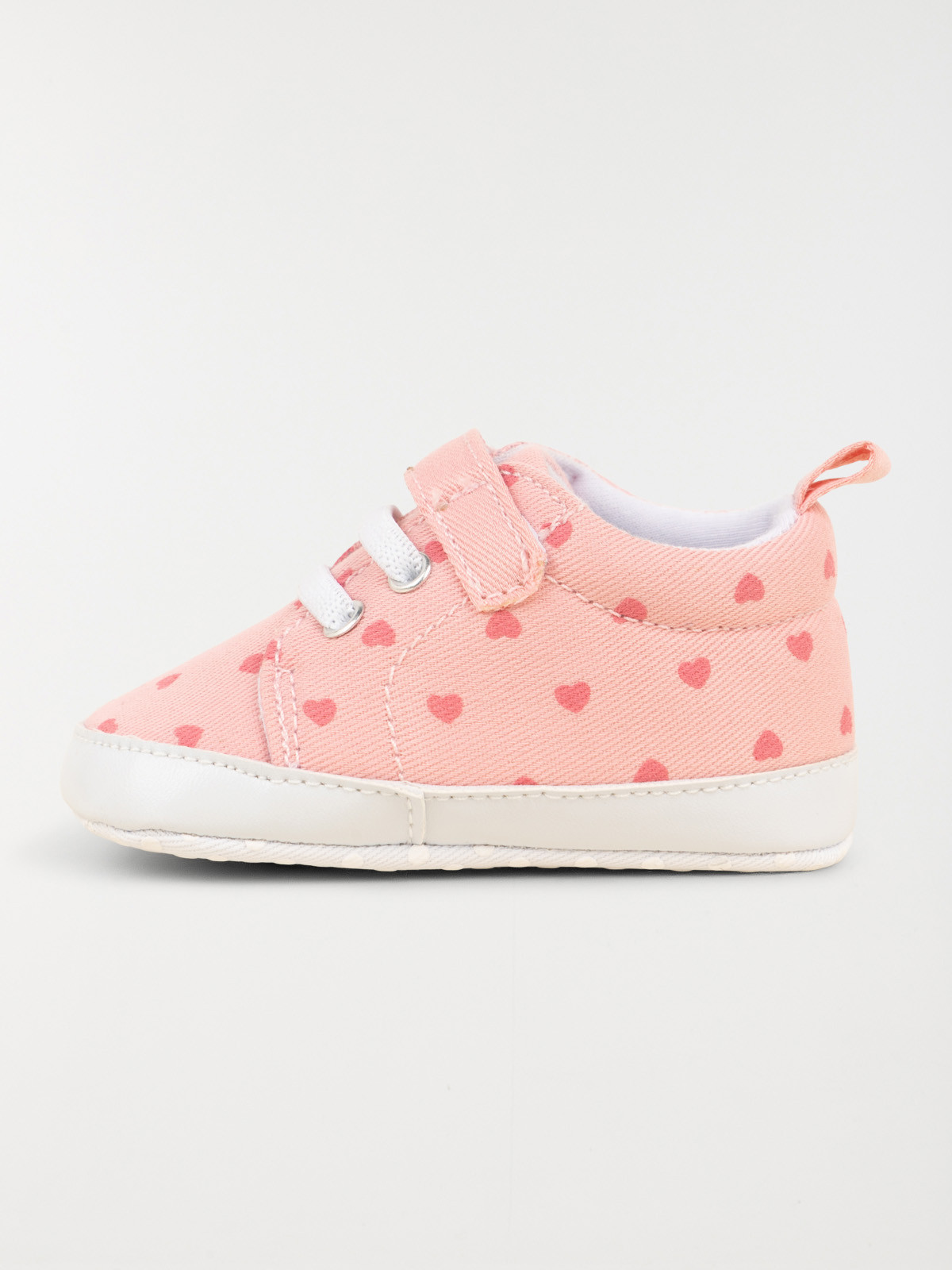 Bottons imprimés coeurs fille (16-21)