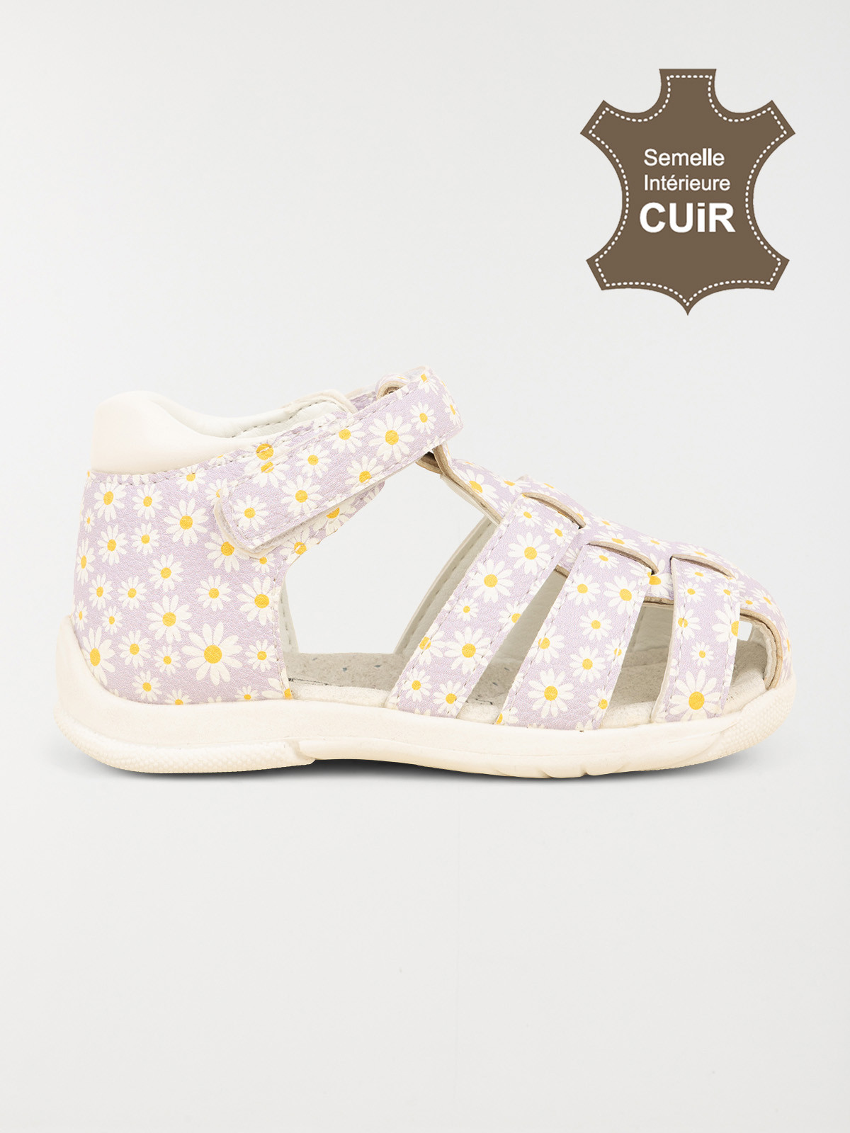 Sandales fleuries fille (18-23)