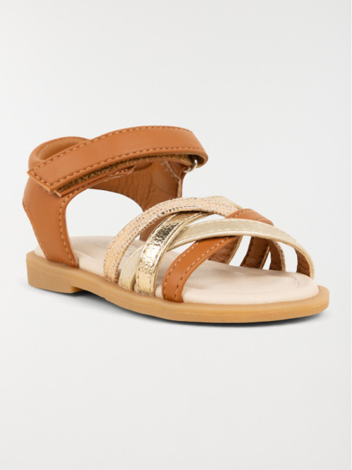 Sandales coloris camel...