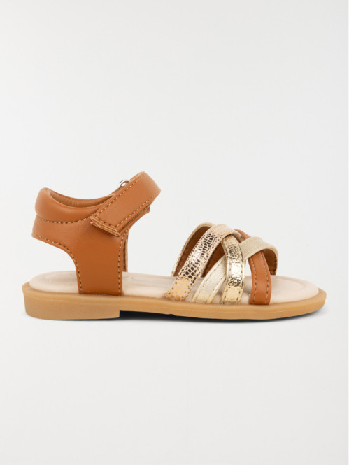 Sandales coloris camel...