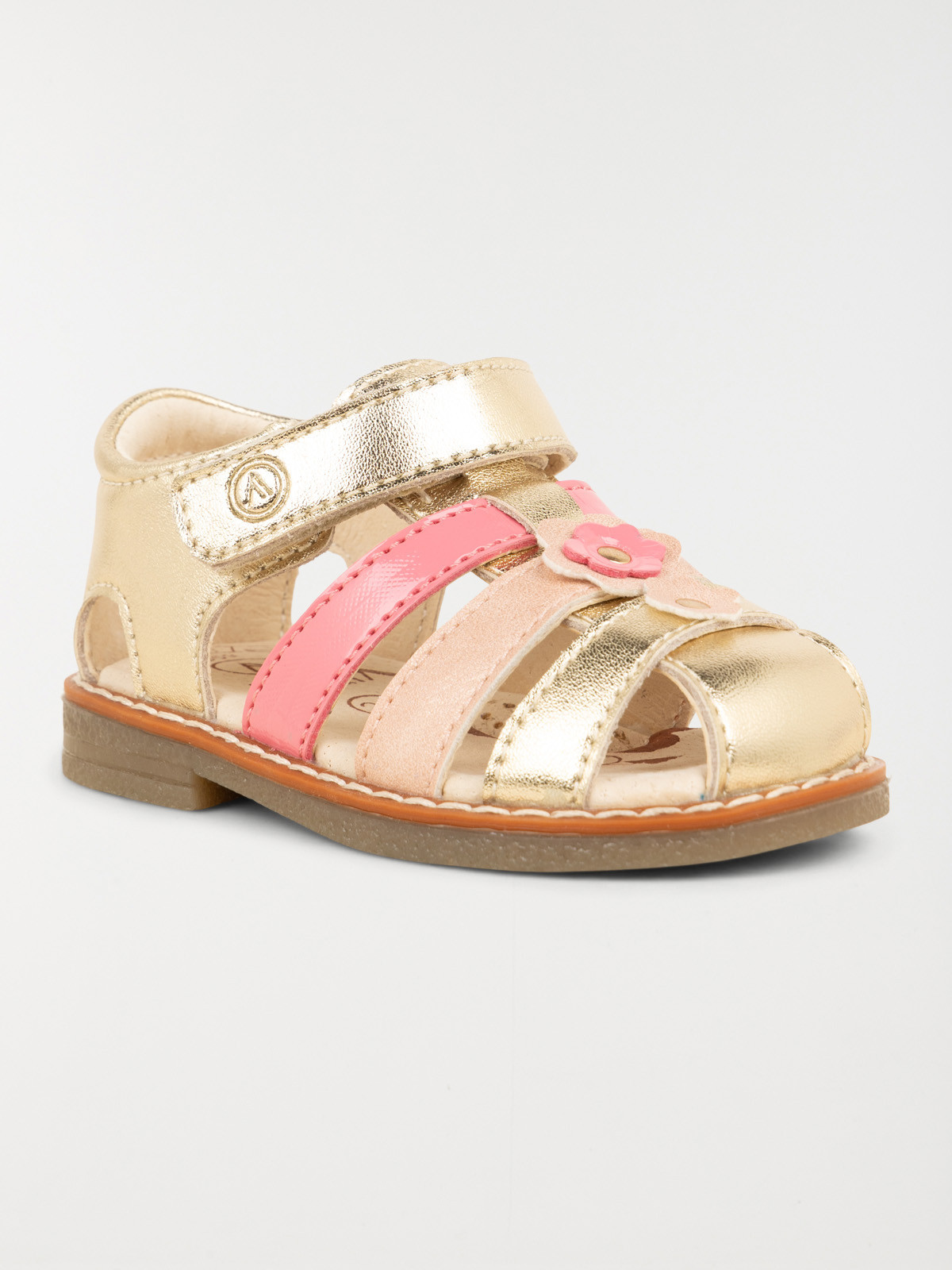 Sandales brides colorées fille (19-23) Sandales brides colorées fille (19-23)