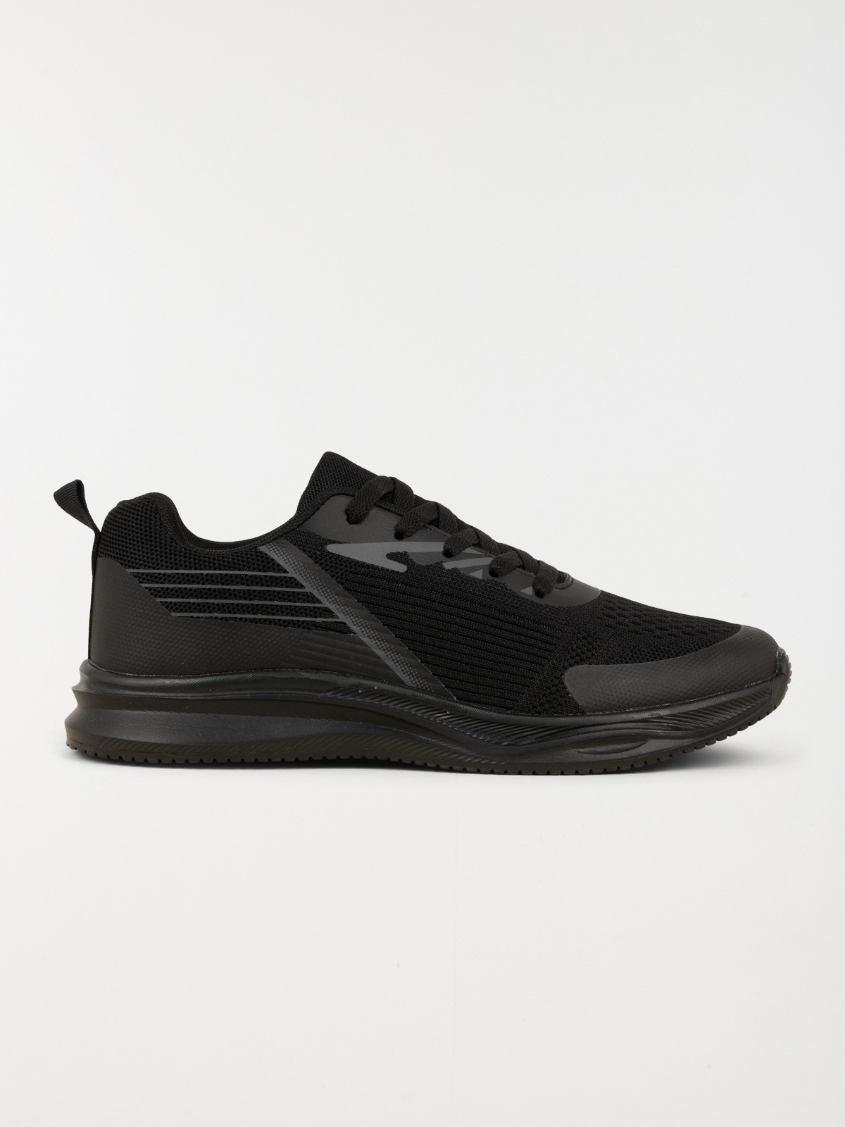 Baskets à lacets noires homme (40-45)