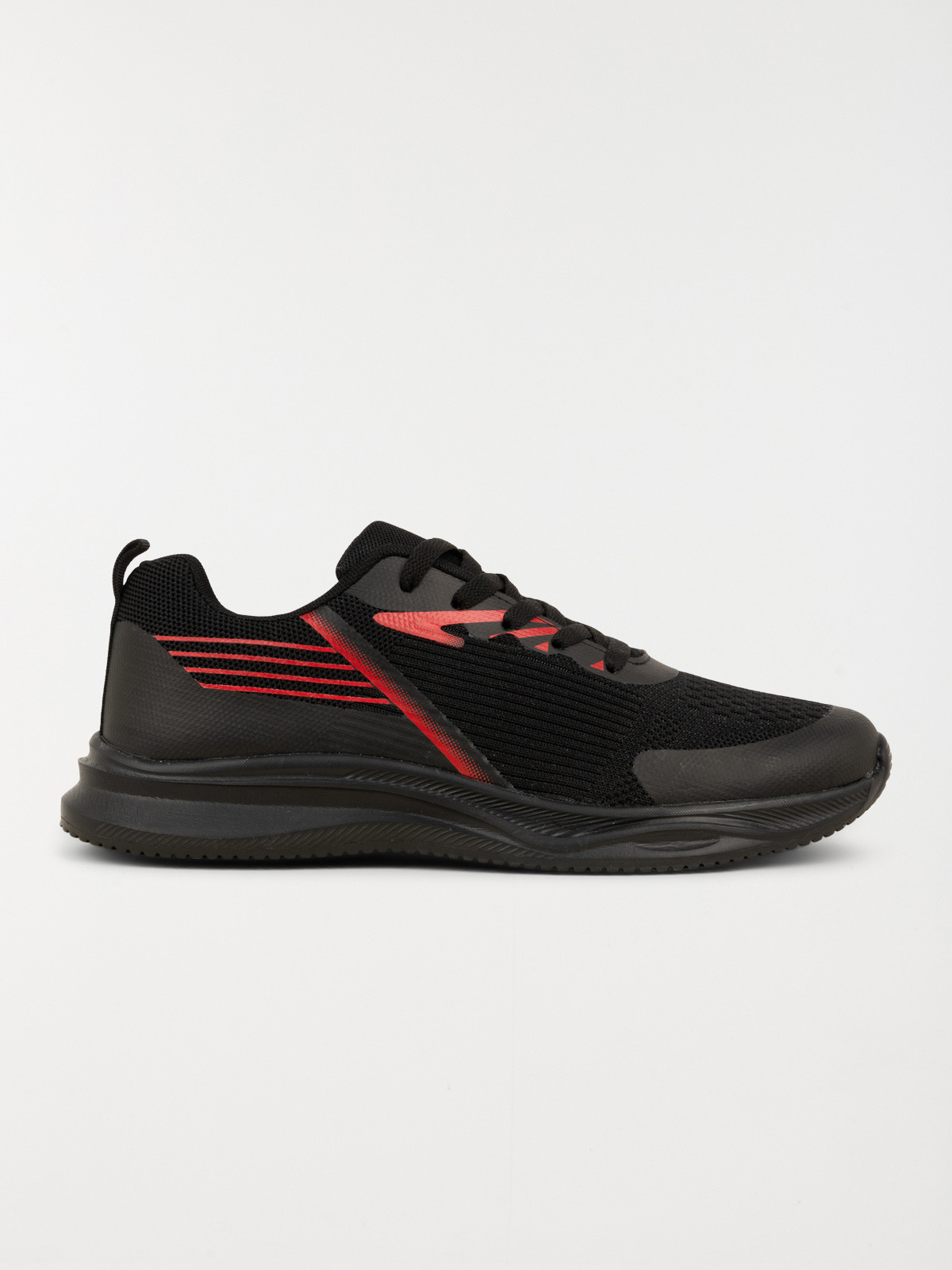 Baskets noires à lacets homme (40-45)