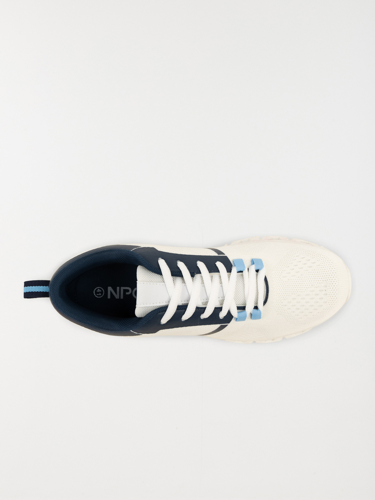 Baskets à lacets blanches homme (40-45) Baskets à lacets blanches homme (40-45)