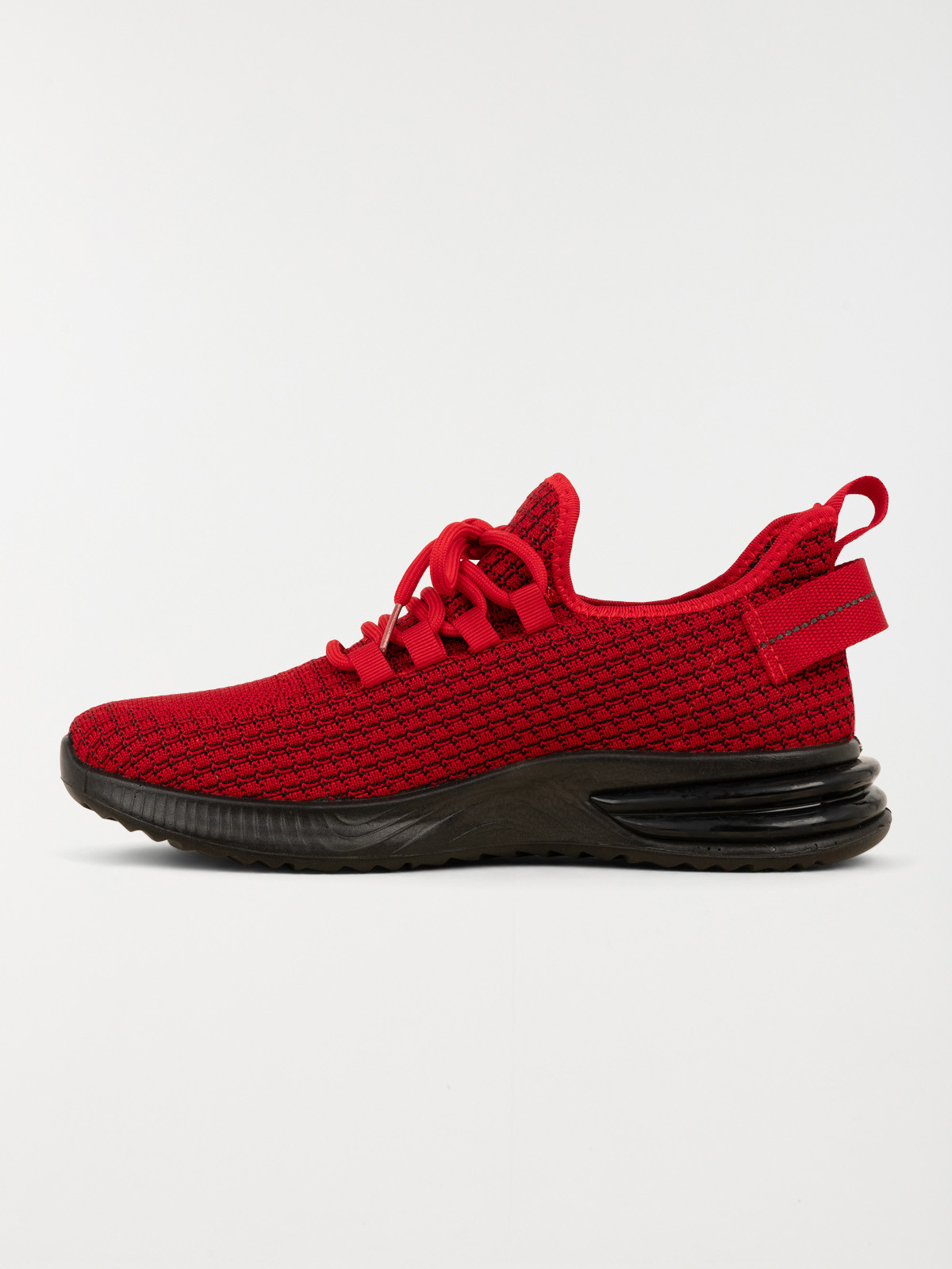 Baskets rouges à lacets homme (40-45)