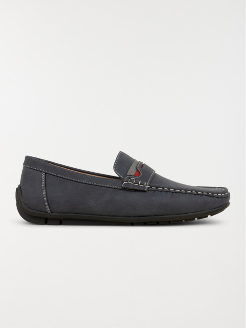 Mocassins coloris navy...