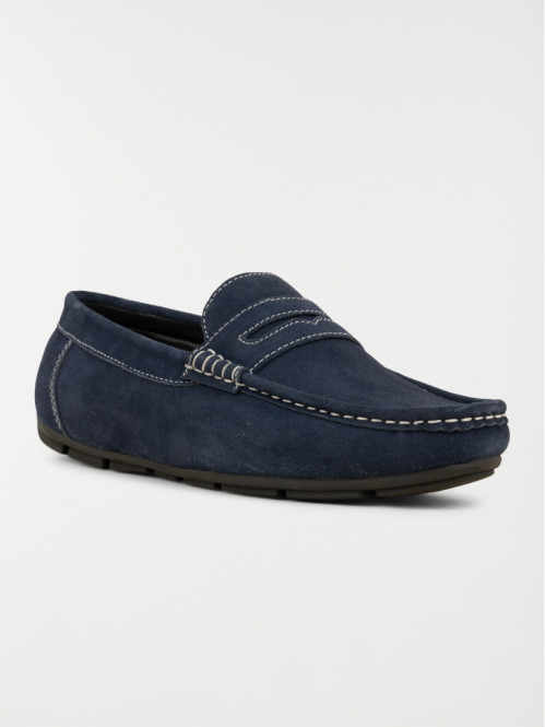 Mocassins homme navy (40-46)