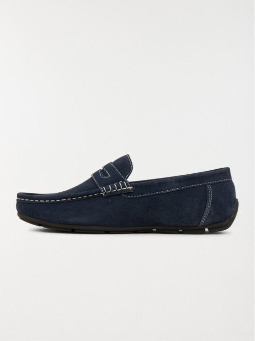 Mocassins homme navy (40-46)