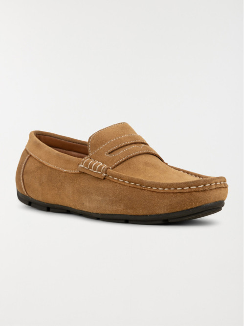 Mocassins homme beige (40-46)