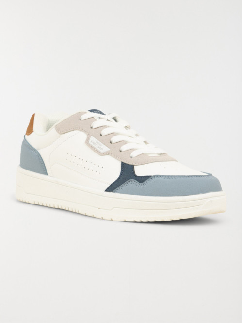 Baskets blanches lacets...