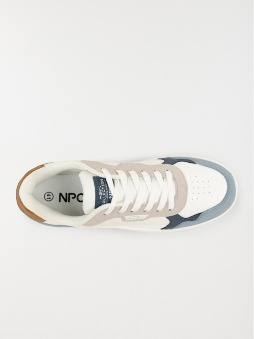 Baskets blanches lacets...