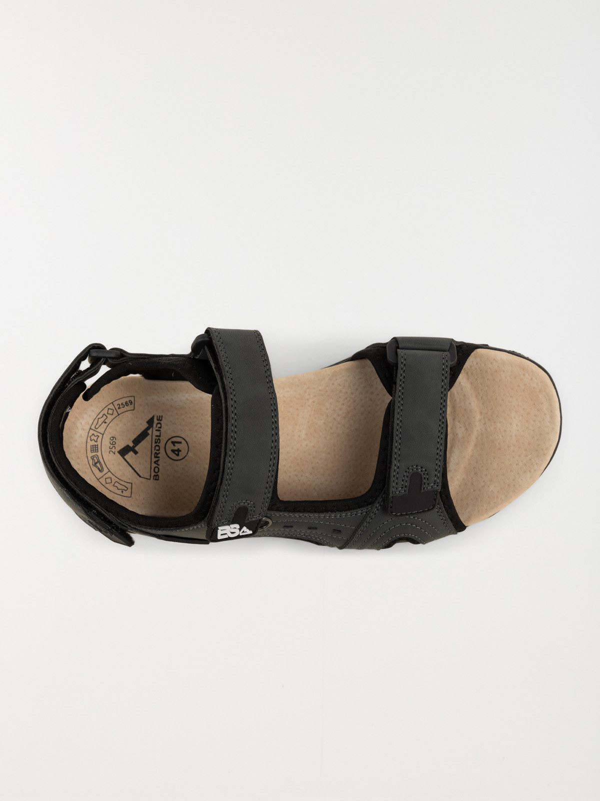 Sandales grises Boardslide homme (40-46)