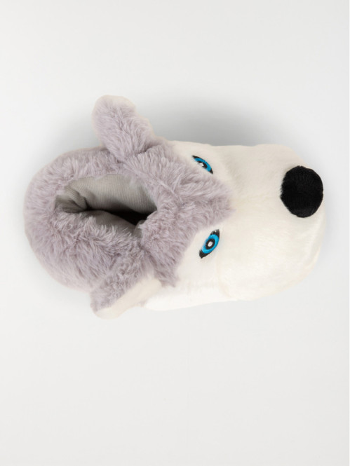 Chaussons tête de loup...