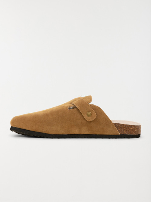Mules marrons homme (40-46) Mules marrons homme (40-46)