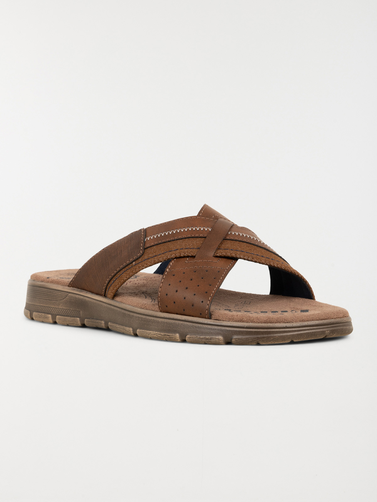 Mules coloris marron homme (40-45) Mules coloris marron homme (40-45)