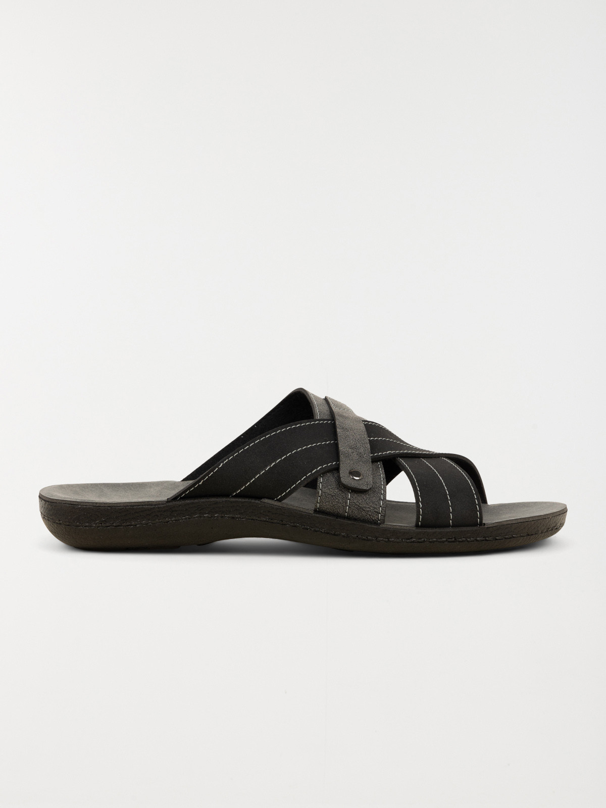 Mules coloris noir homme (40-46)
