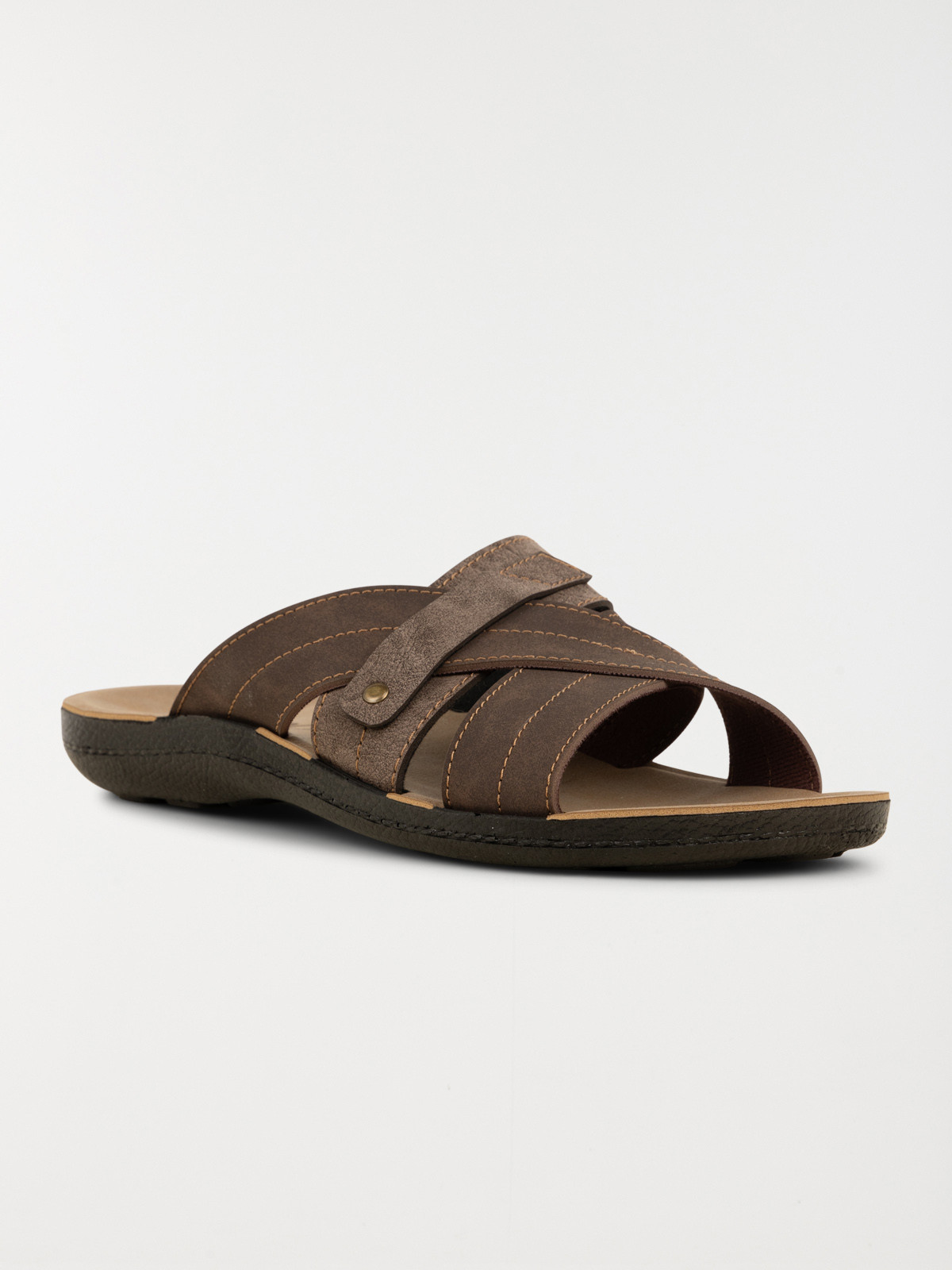 Mules homme marron (40-46)