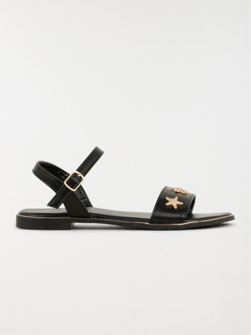 Sandales plates étoiles femme (36-41)