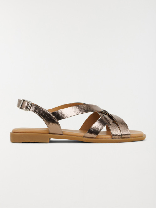 Sandales plates femme...