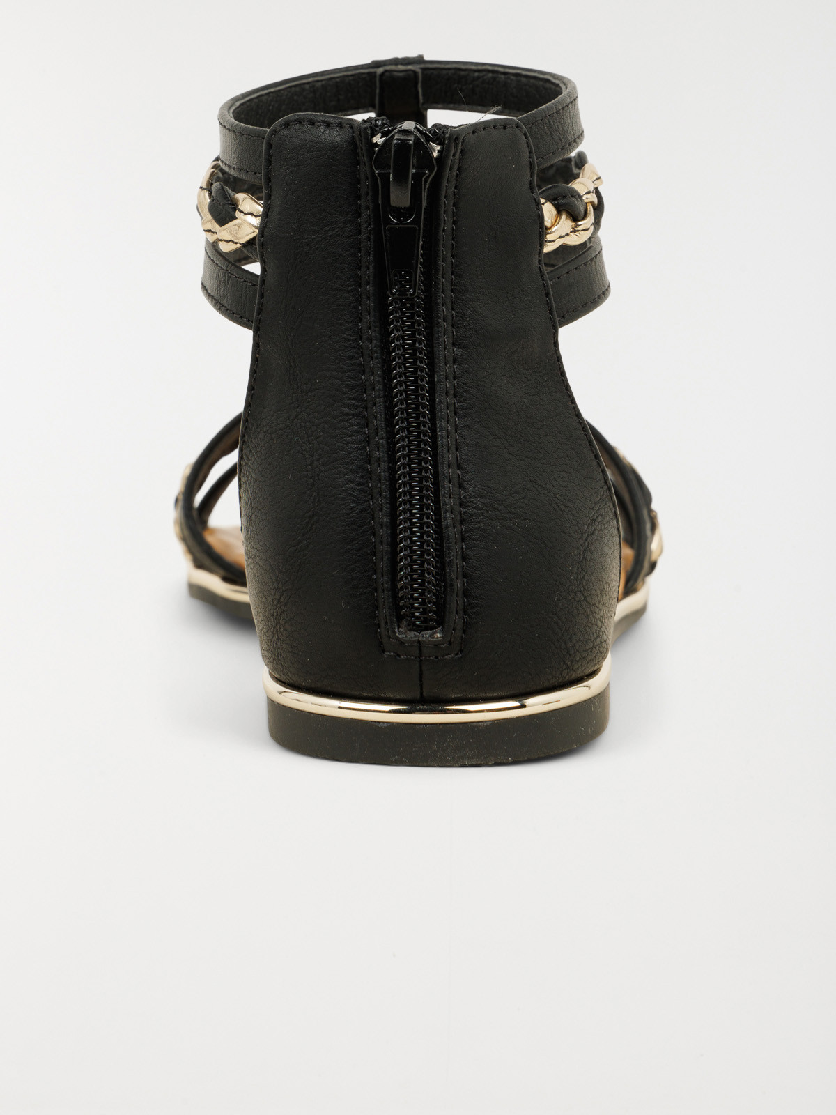 Sandales plates montantes femme (36-41)