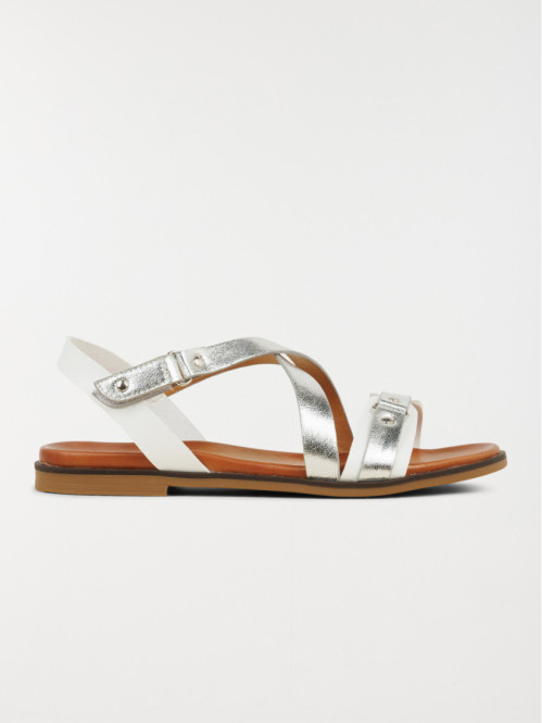Sandales femme brides brillantes (36-41)