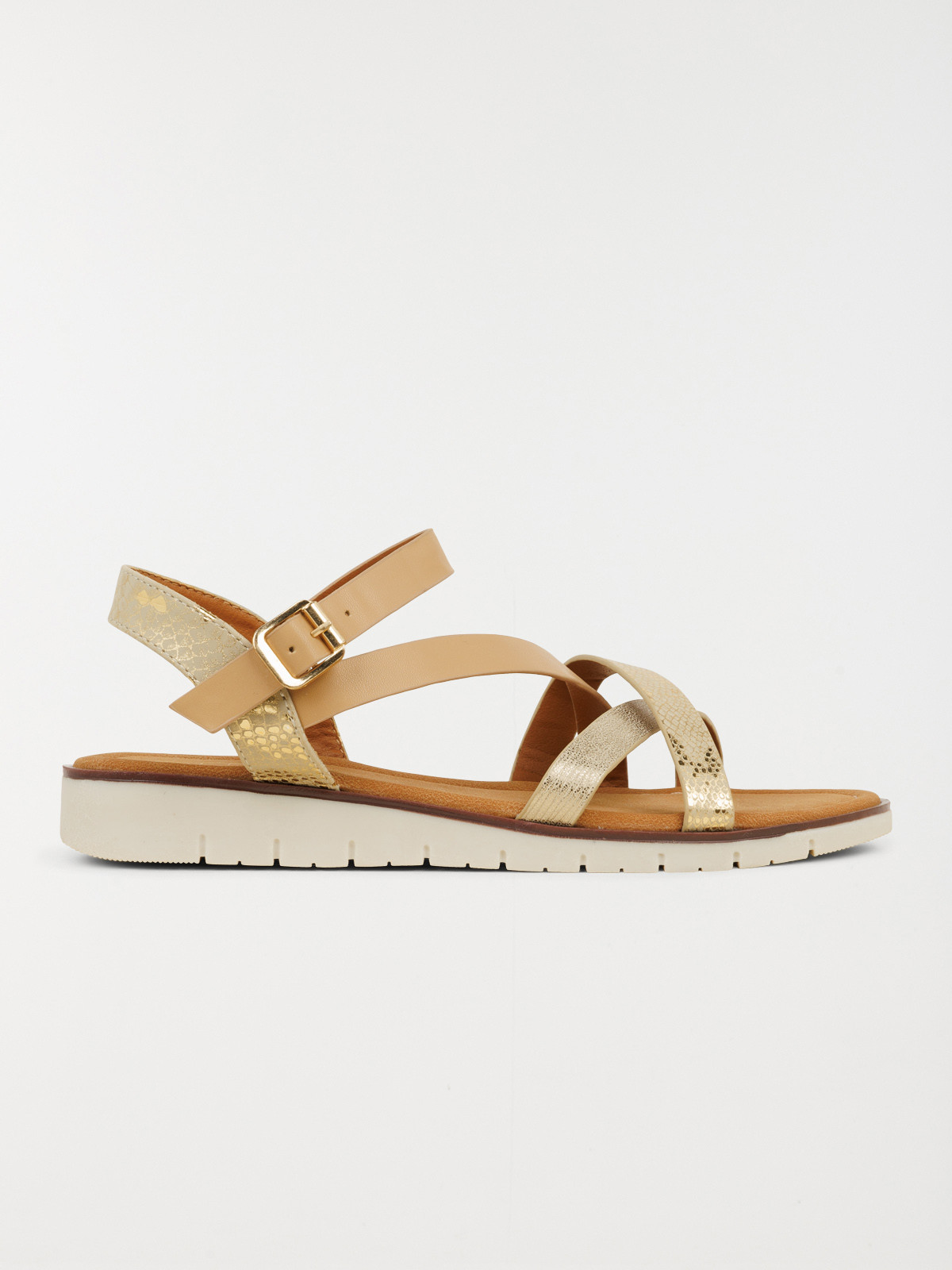 Sandales brides brillantes femme (36-41)