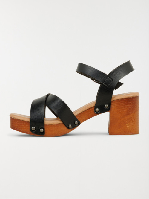 Sandale noire femme (36-41)