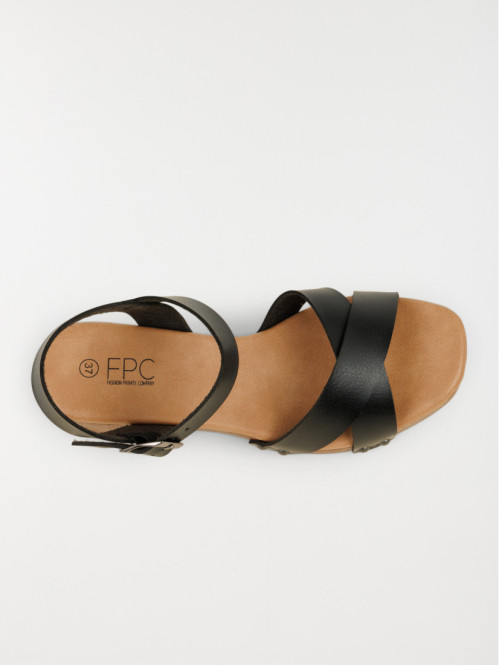 Sandale noire femme (36-41)