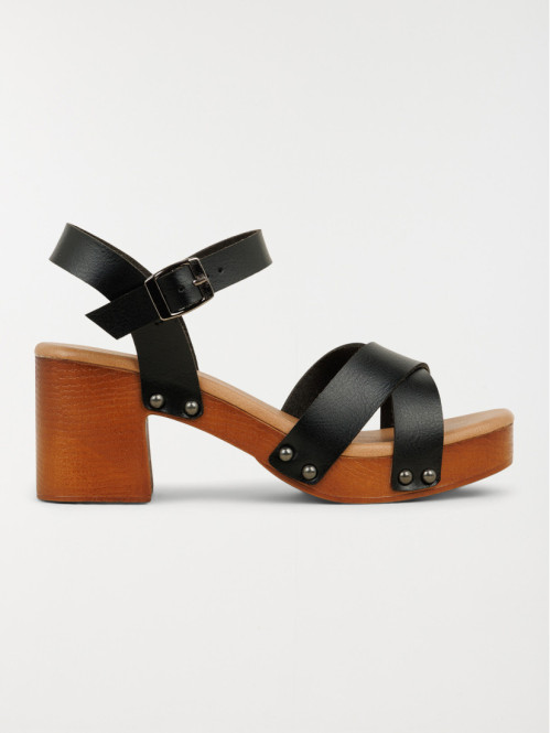 Sandale noire femme (36-41)