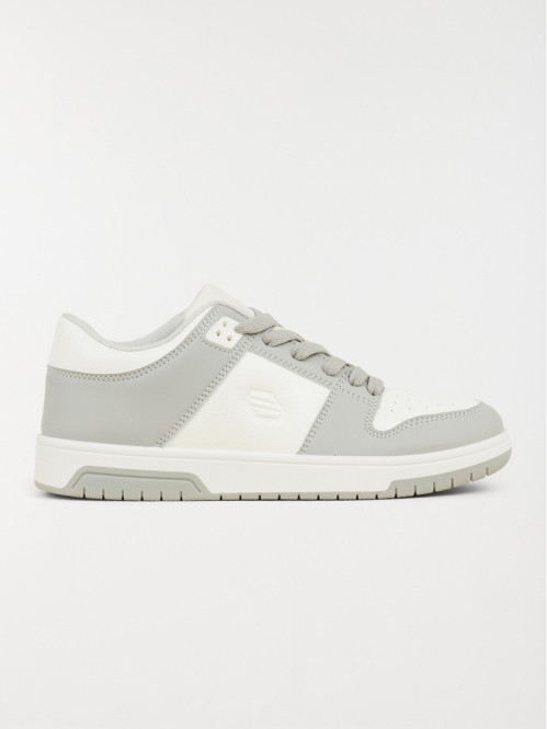 Baskets basses blanches femme (36-41)