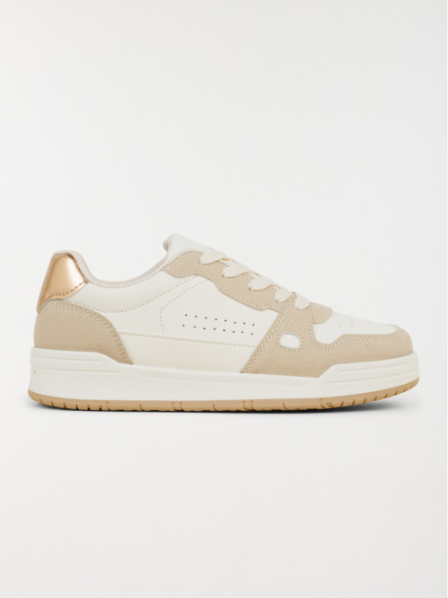 Basket basse beige femme (36-41)