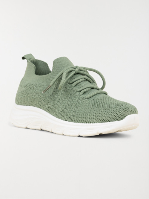 Baskets de sport vertes femme (36-41)