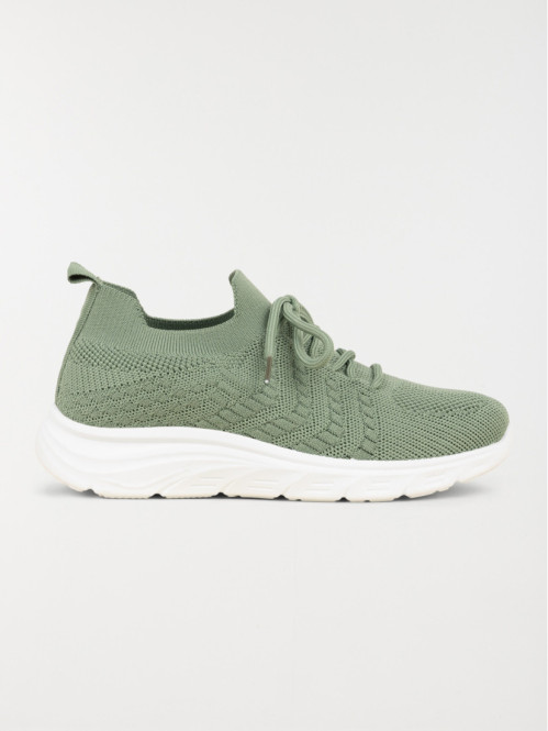 Baskets de sport vertes femme (36-41)